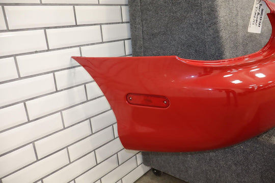 01-05 Mazda Miata NB Base Model Rear Bumper W/Rebar (Red Repainted)