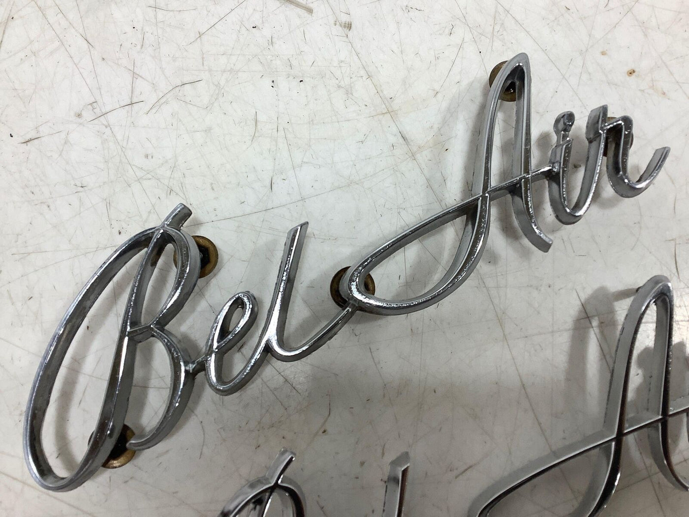 1968 Chevy Bel Air Fender Emblems (Pair Left / Right)