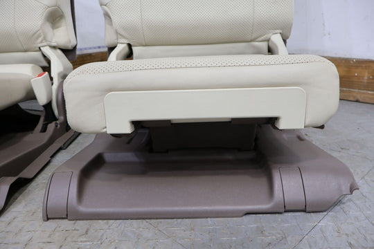 10-13 Lexus GX460 Leather Rear 3rd Row Power Seats (Ecru 00) Tested Lt. Wear