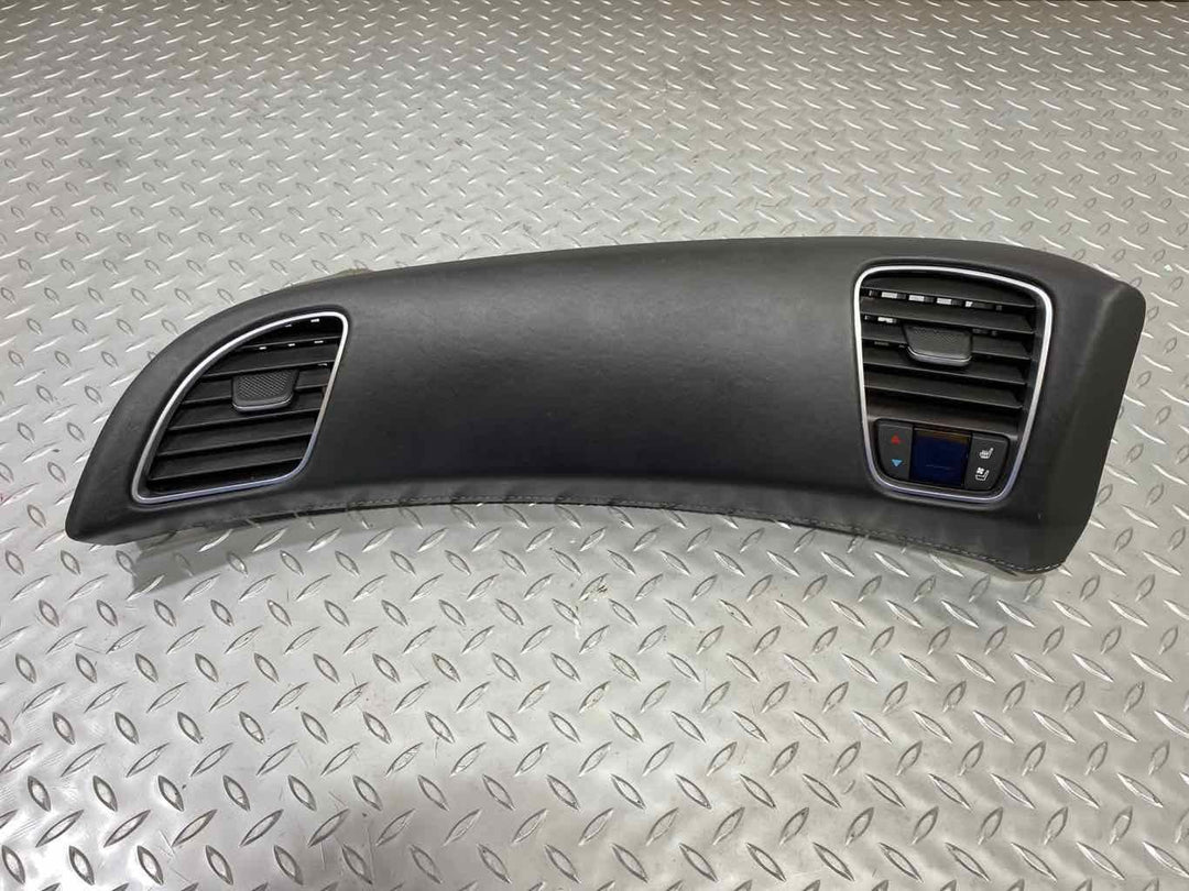 15-19 Chevy Corvette C7 Passenger Right RH Dash Trim W/ Vents (Black 19i)