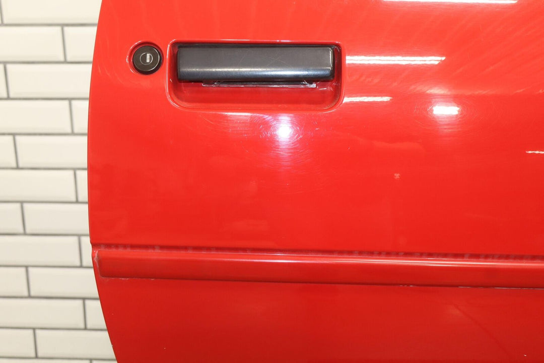 93-02 Chevy Camaro Right Passenger Door W/Glass Bright Red (81U) *See Photos*