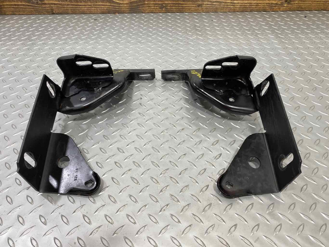 90-96 Chevy C4 Corvette Pair Left & Right Hood Hinges (Black) Tested