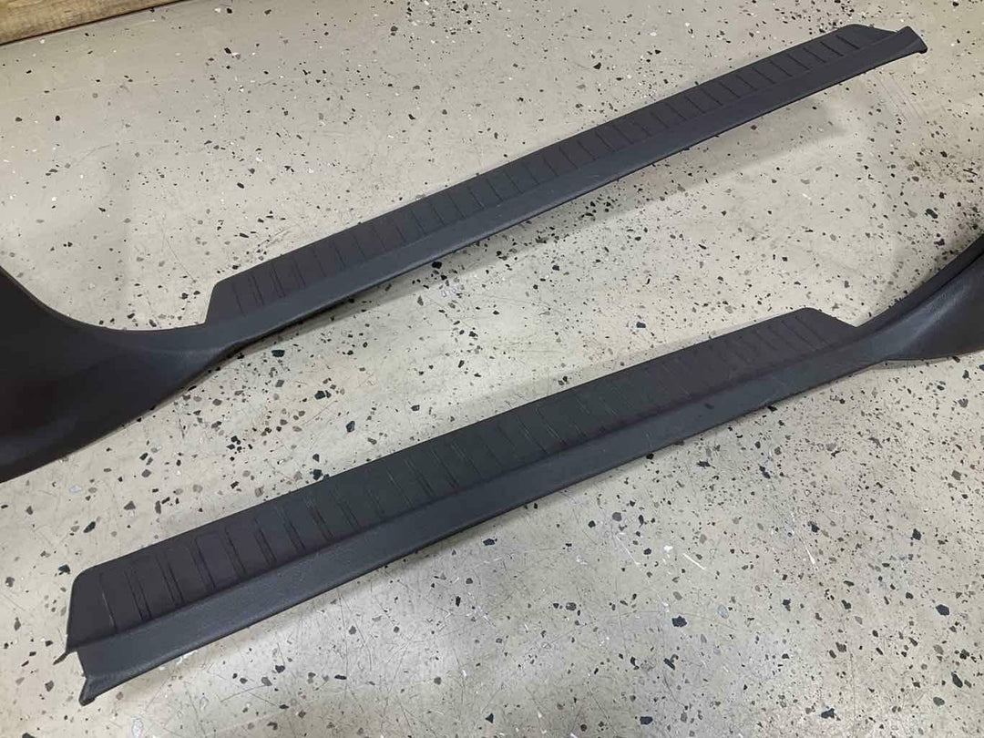 91-97 Tayota Land Cruiser Driver & Passenger Kick Panel/Sill Plates (Brown FF40)