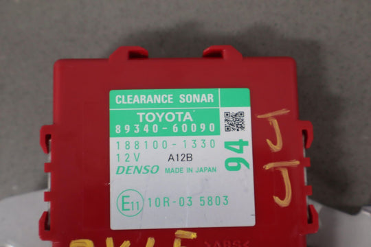 14-19 Lexus GX460 Park Assist Clearance Sonar Control Module (89340-60090)