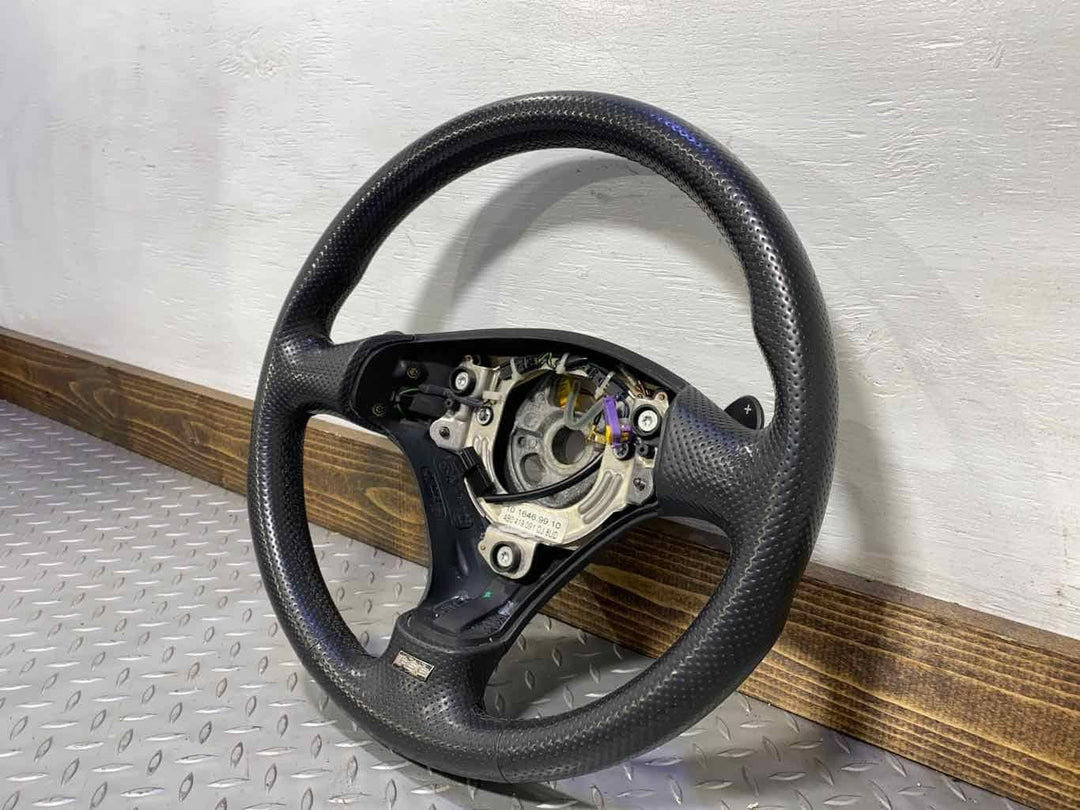 03-04 Audi RS6 OEM Steering Wheel (Black) See Notes