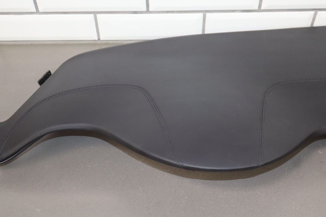 2012-2020 Tesla Model S Leather Upper Dashboard Panel Dash Pad Black