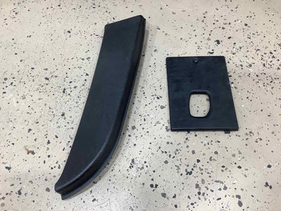 05-07 Hummer H2 Left LH Rear Door trim Panel (Ebony 48I) Missing Lower Pocket