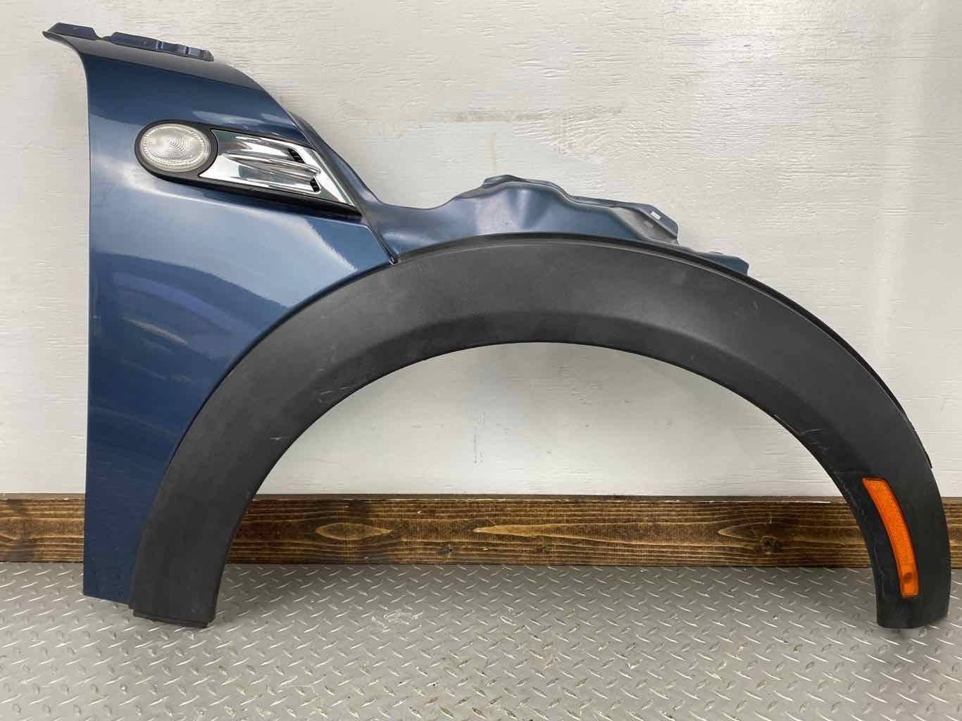 07-15 Mini Cooper Front Right Passenger Fender W/Flare (Horizen Blue A93) Notes