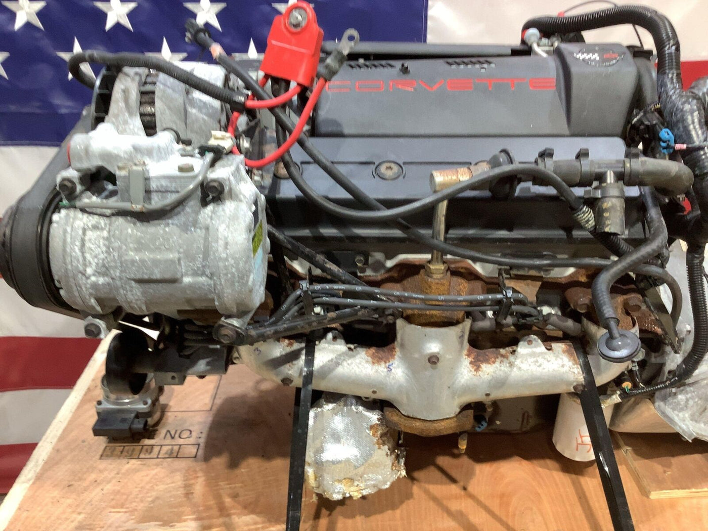 Chevy 5.7L LT1 Engine Dropout W/ Auto 4L60E Transmission Hot Rod Swap (Tested)
