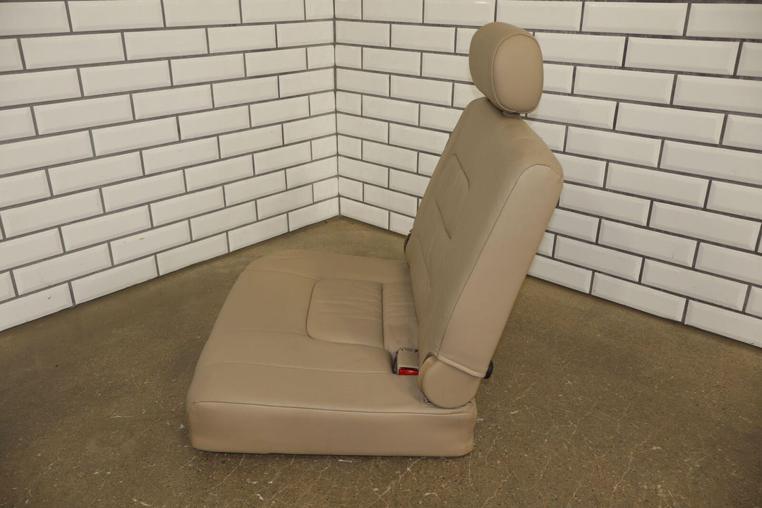 98-02 Lexus LX470 3rd Row Foldable Jump Seat Ivory (LF40) Leather