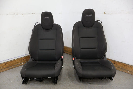 10-15 Camaro SS Cloth OEM Seat Set Front & Rear (Black AFJ) Mild Wear See Notes