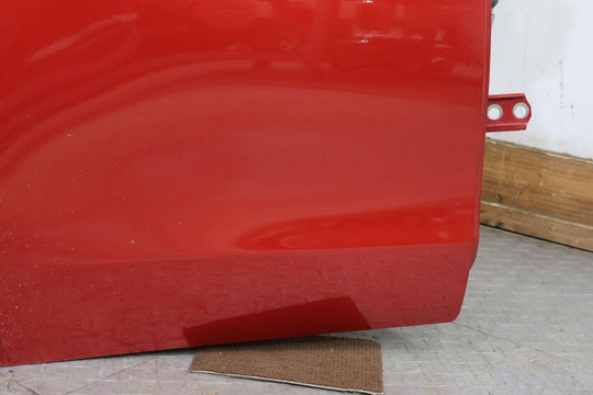 08-15 Mitsubishi Lancer EVO X Rear Right Door W/Glass (Rally Red P26) See Photos