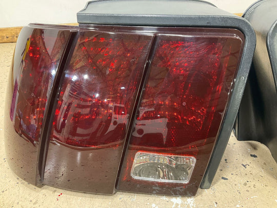 99-04 Ford Mustang Aftermarket Spray Tinted Tail Light Pair (Left/Right)