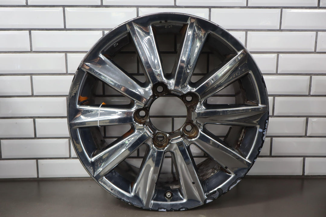 1998-2002 Lexus LX470 20x8.5 Black-Chrome wheels