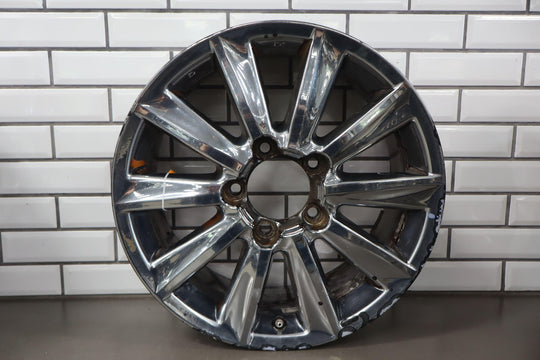 1998-2002 Lexus LX470 20x8.5 Black-Chrome wheels