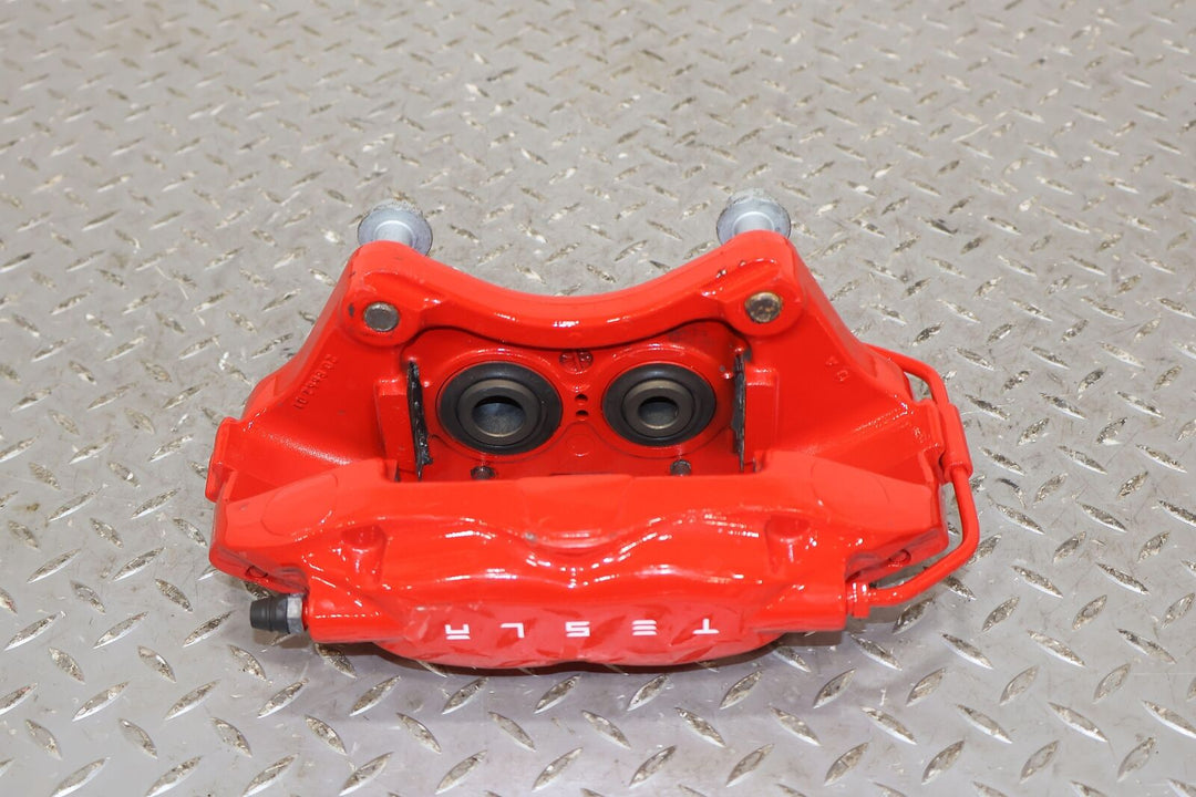 12-20 Tesla Model S Rear Right RH Performance Brake Calipers (Red) 79K