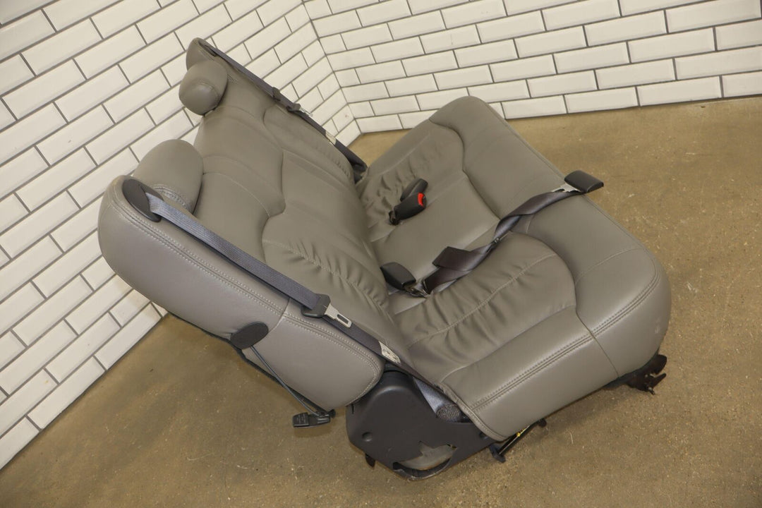 01-06 Chevy Suburban / Yukon XL Leather 3rd Row Seat (Medium Gray 122)