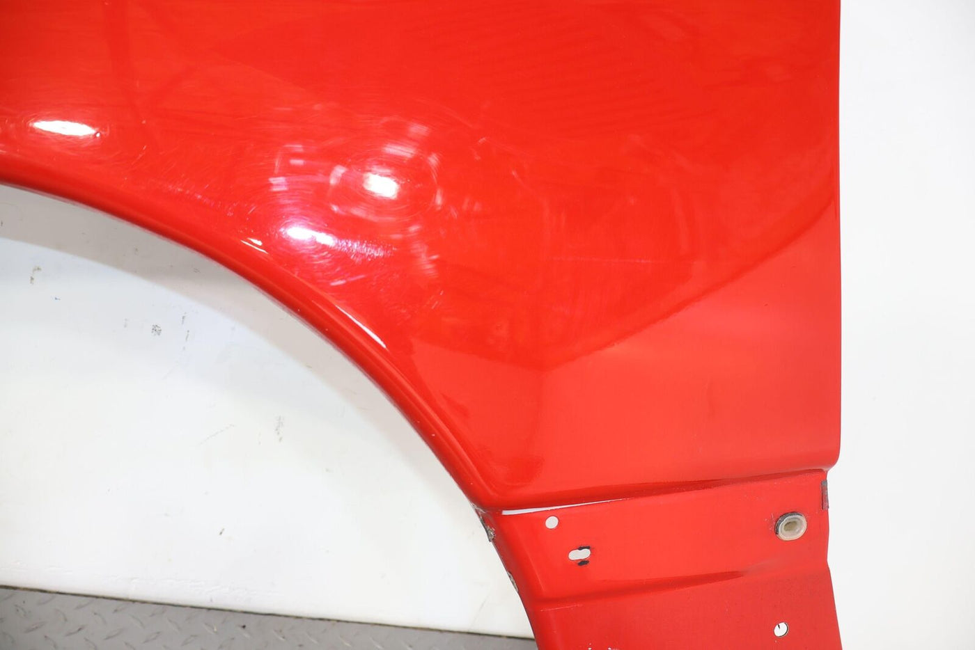 91-99 Mitsubishi 3000GT Driver Left Fender (Resprayed Red R71) Some Blemishes