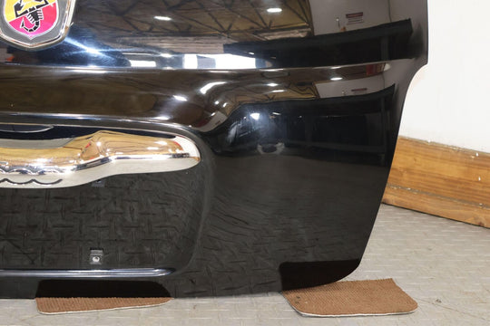 12-17 Fiat 500 Abarth 2DR Coupe Rear Trunk Hatch W/ Spoiler (Black DLXX) Damages