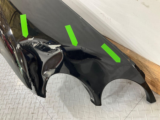 06-12 Bentley Flying Spur Right RH Front Fender Bare (Black) DAMAGES See Notes