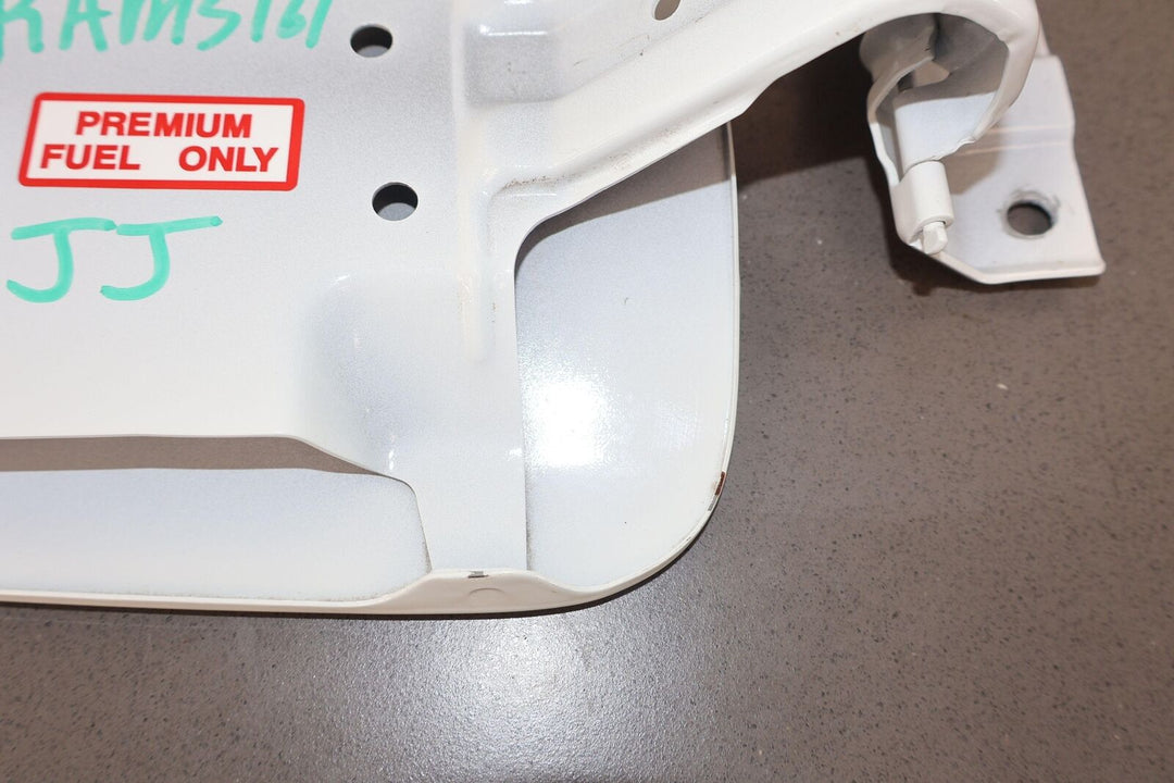 08-15 Mitsubishi Lancer Evolution X Evo X Fuel Gas Door Lid (Wicked White W37)