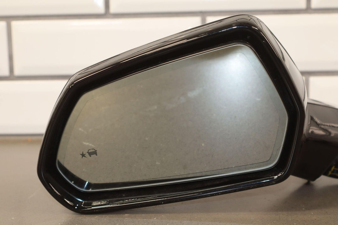 20-23 Chevy Camaro Left Driver Heated Door Mirror Black OEM 84784453