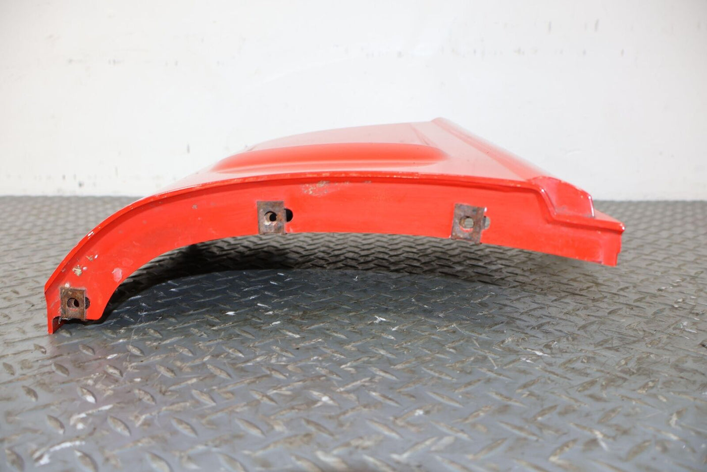 91-96 Chevy C4 Corvette Right RH OEM Fender (Torch Red 70u) Paint Chipping