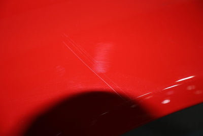04-09 Cadillac XLR Right RH Rear Quarter Panel Skin (Victory Red 74U) Scratched