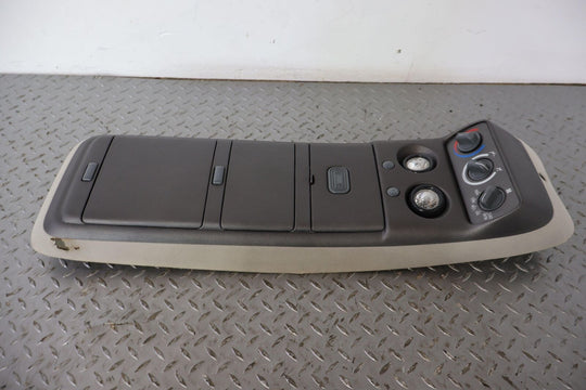 92-00 Chevy Suburban Tahoe 1500 Overhead Roof Console Storage (Smoke Gray 13i)