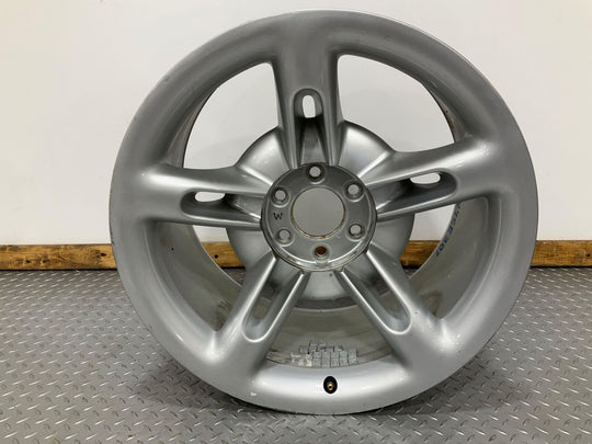 03-04 Chevy SSR Single (1) Rear 20x10 Sterling Silver (Opt 73P) Wheel No CntrCap