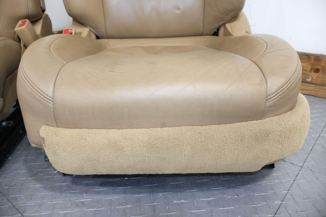 07-08 Lexus SC430 Leather Seat Set Front/Rear (Camel LA42) Power Tested (Notes)