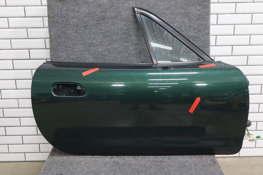 99-00 Mazda Miata NB Right RH Passenger Door Shell (Emerald Mica 18J) Sold Bare