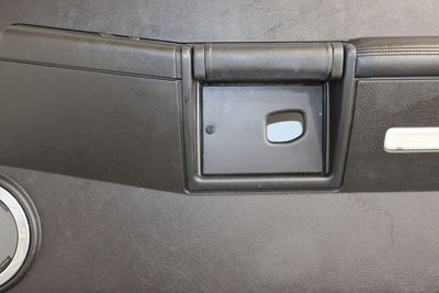 05-07 Hummer H2 Right RH Leather Front Door Trim Panel (Ebony 48I) See Notes