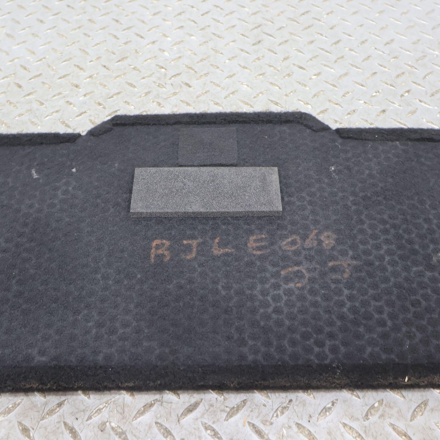 18-22 Lexus LC500 Rear Interior Trunk FLoor Cargo Mat (Black FA20) 2 Pieces