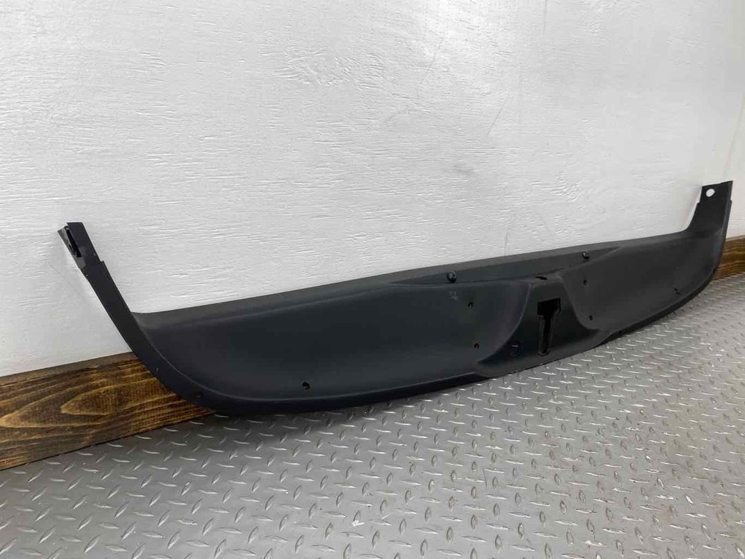 84-96 Chevy C4 Corvette Interior Hatch Latch Trim Cover (Black) 1 Cracked Mount