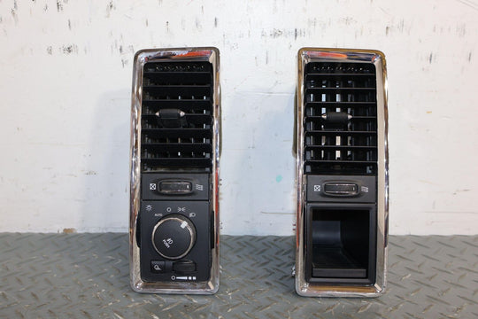 13-18 Ram 1500 2500 Pair LH&RH Outer Dash AC Vents W/Headlight Switch (Repaired)