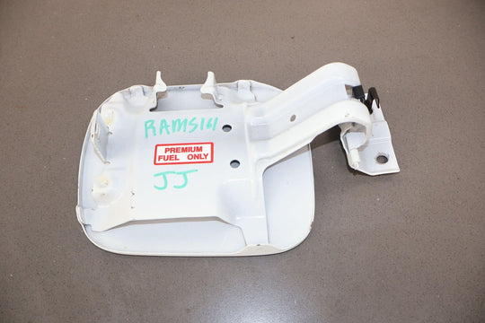 08-15 Mitsubishi Lancer Evolution X Evo X Fuel Gas Door Lid (Wicked White W37)