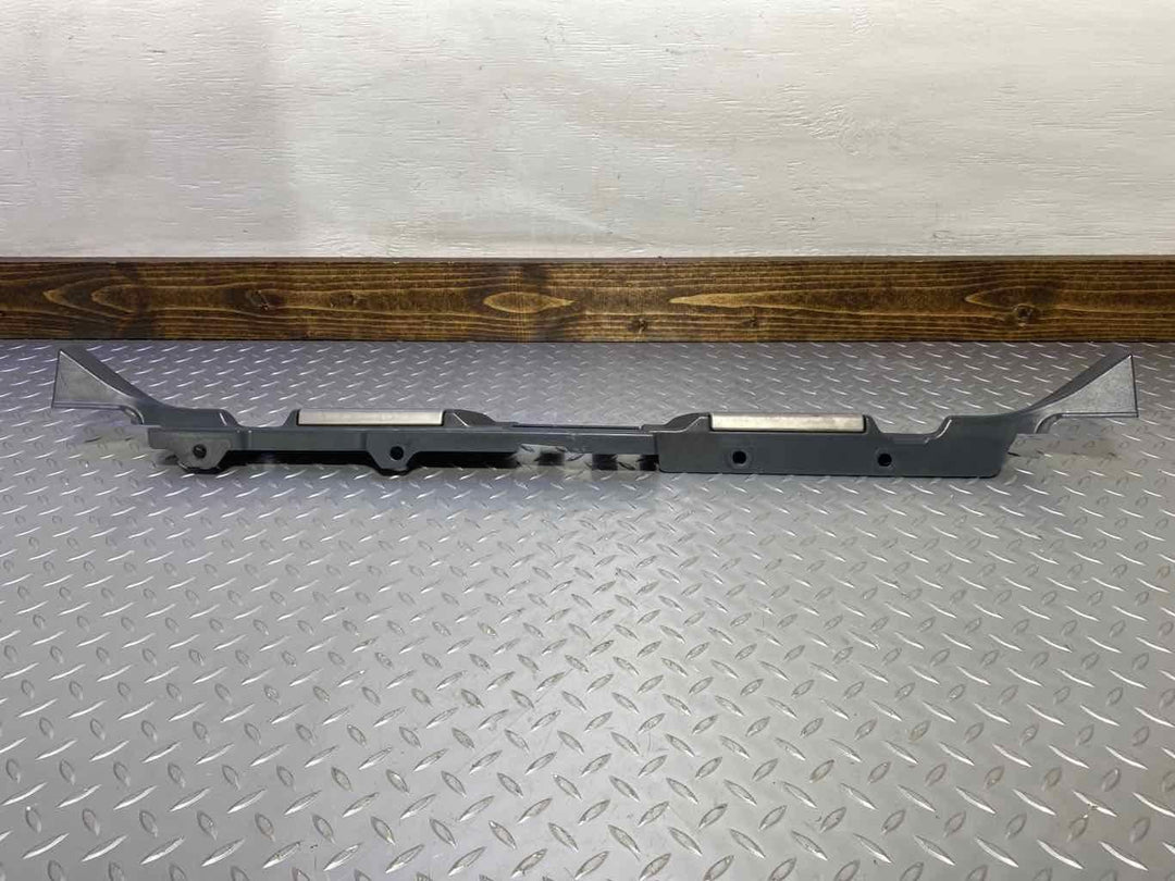 08-14 Ferrari California Rear Trunk Entry SIll Plate (Black & Aluminum) OEM