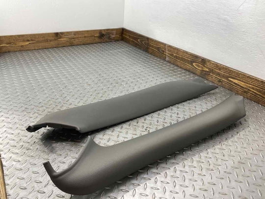 99-05 Porsche 911 996 Convertible Pair A Pillar Trim Panels (Graphite Gray M6P)