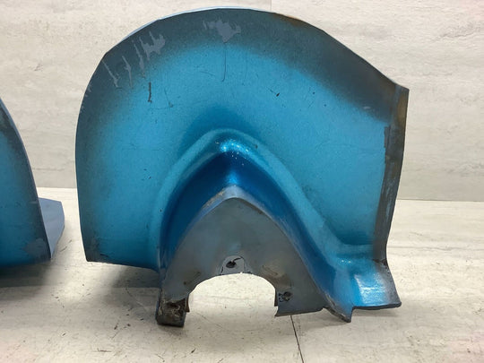 1973 Ford Galaxie LTD Front Bumper Filler Mouldings - Blue