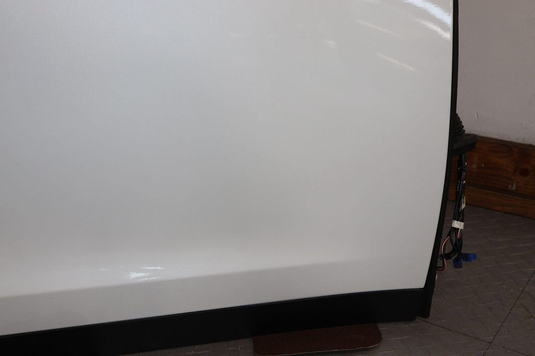 16-20 Tesla Model X Front Right RH Door Shell (Pearl White PPSW) See Photos