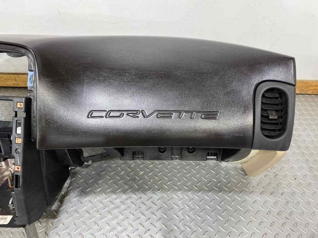 05-08 Chevy Corvette C6 Bare HUD Dash Panel (Light Cashmere 31i) See Notes