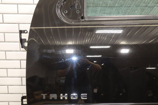 11-14 Tahoe Suburban Yukon Left Driver Front Door Black (41U) See Photos