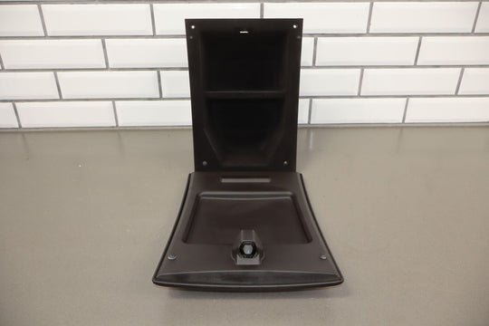 04-09 Cadillac XLR OEM Rear Waterfall Storage Console Cubby Ebony (192)