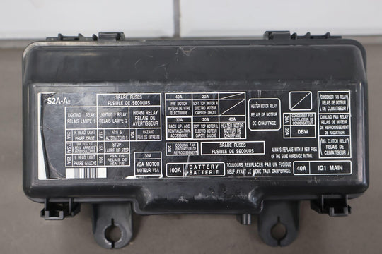 04-09 Honda S2000 AP2 F22C OEM Engine Fuse Relay Junction Box (77K Miles)