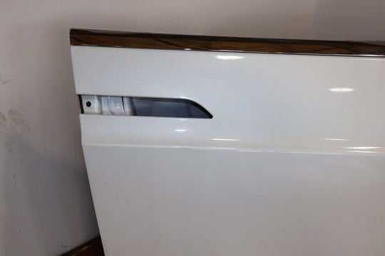 16-20 Tesla Model X Front Right RH Door Shell (Pearl White PPSW) See Photos