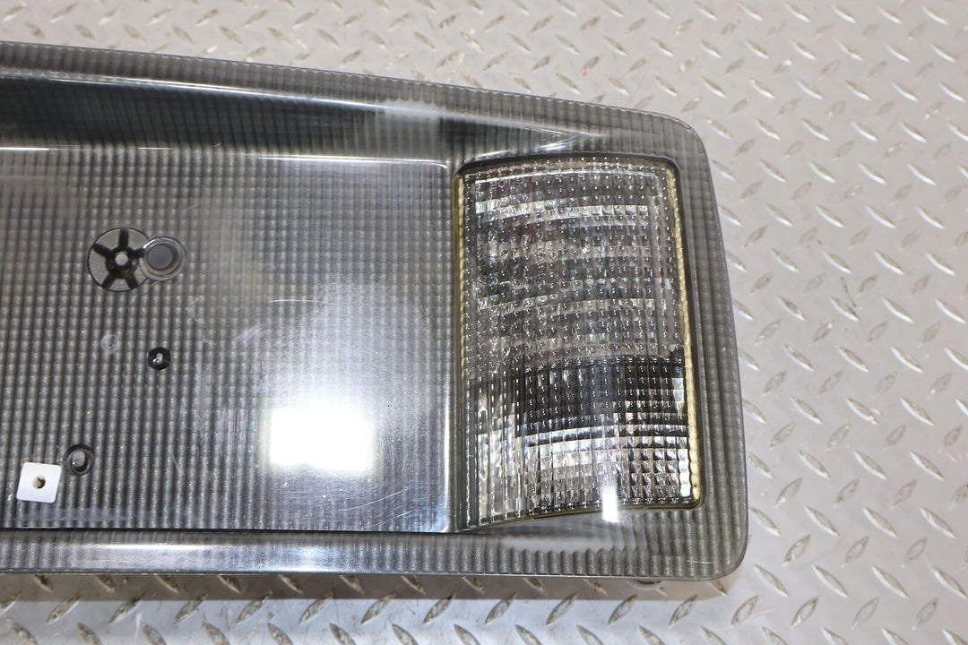 04-09 Cadillac XLR Tail Finish Panel License Plate Insert W/Reverse Lights OEM