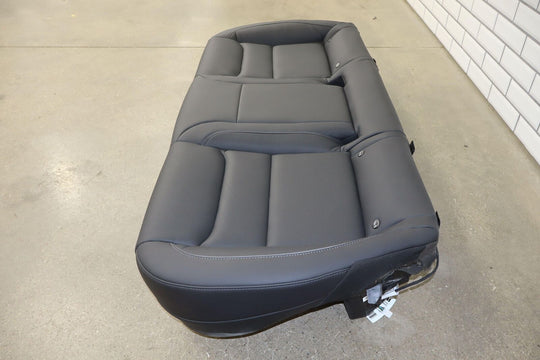 2021-2023 Tesla Model S Plaid Rear Seat Lower Cushion (Black) Heated OEM