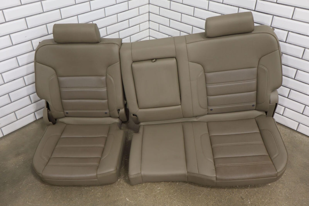 2014 GMC Sierra 1500 Crew Cab Denali Cocoa Seat Set with Center Console