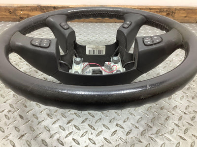 03-07 Hummer H2 OEM Leather Steering Wheel (Ebony 48I) See Notes